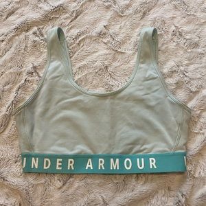 Light blue sports bra